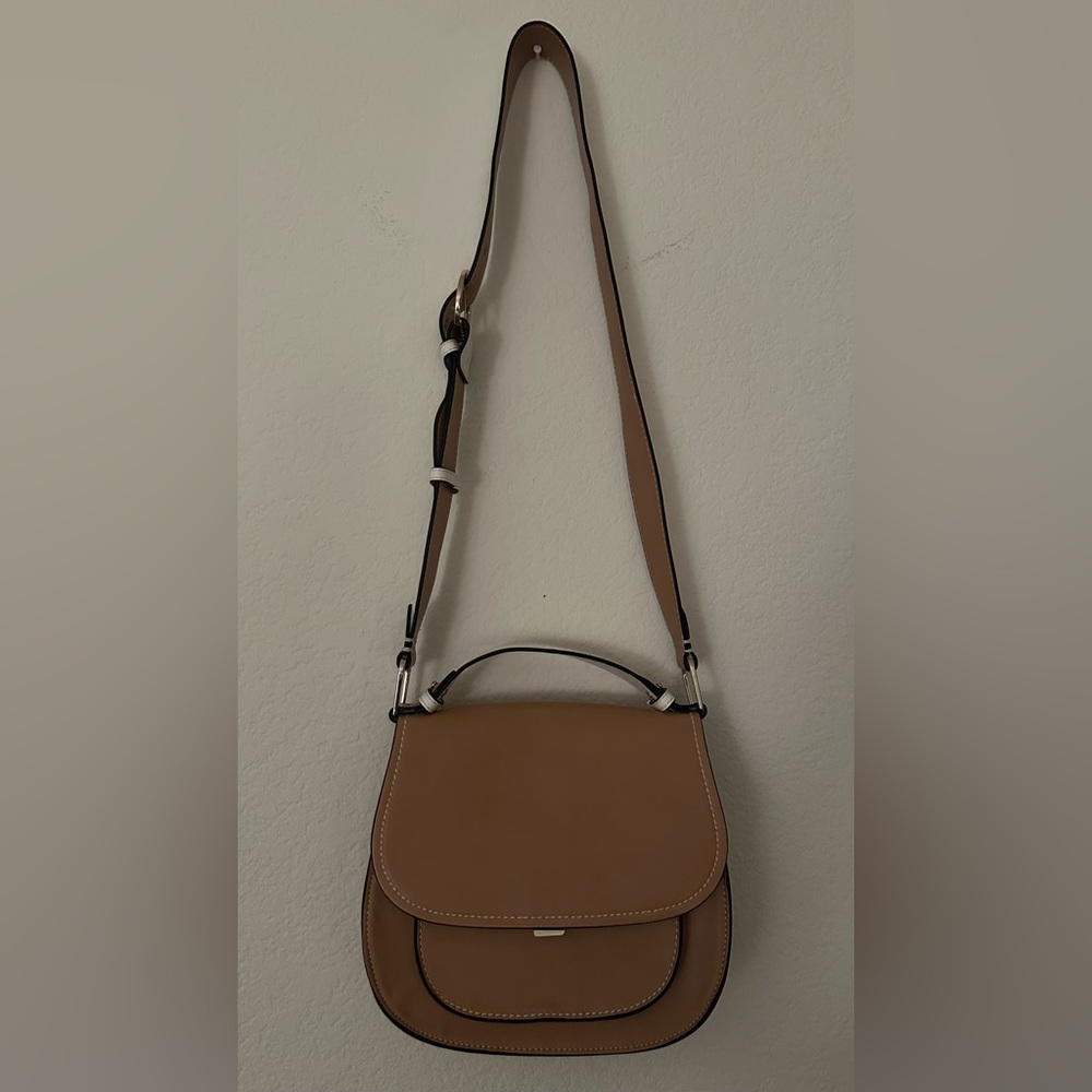 NWOT-Zara Chic Tan Crossbody Bag✨